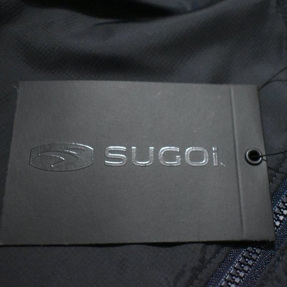 NWT SUGOi Stash Wind & Water Resistant Jacket Wm's XS Black Zip Closure - Picture 12 of 15